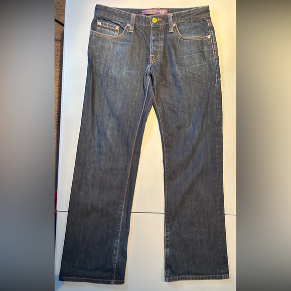 Christian Audigier Denim Jeans Panther Ed Hardy Style Size 32 - 34 - Picture 11 of 14